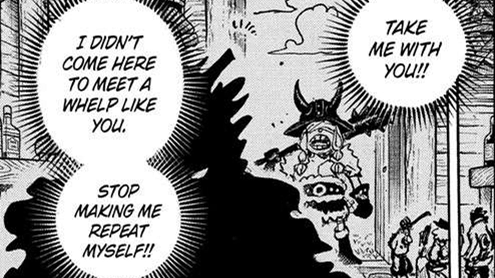 Xebec considered Loki to be just a child, but Loki was fascinated with him (Image via Shueisha)